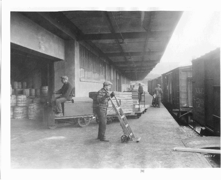 Before Forklifts - Warehouse Worker