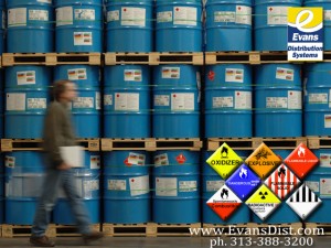 Evans Distribution Systems, hazmat, hazardous materials