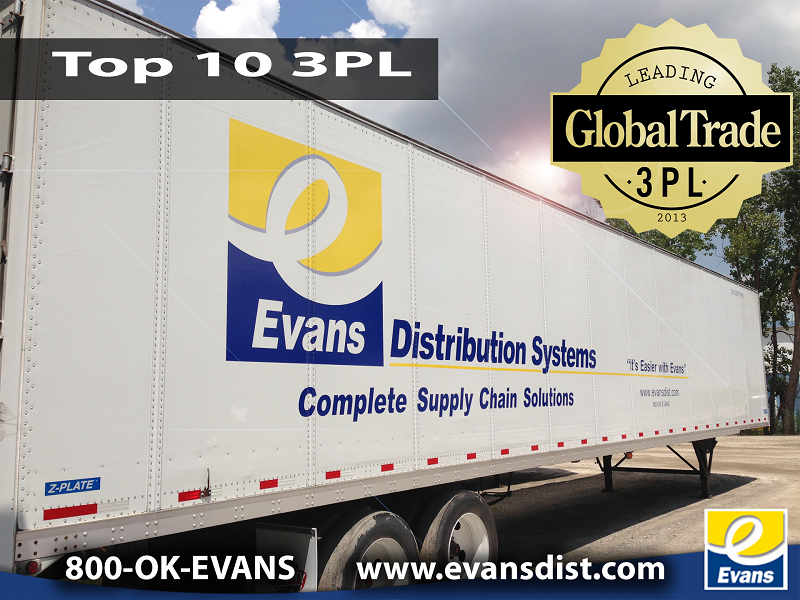 Evans Distribution Systems top 10 global trade