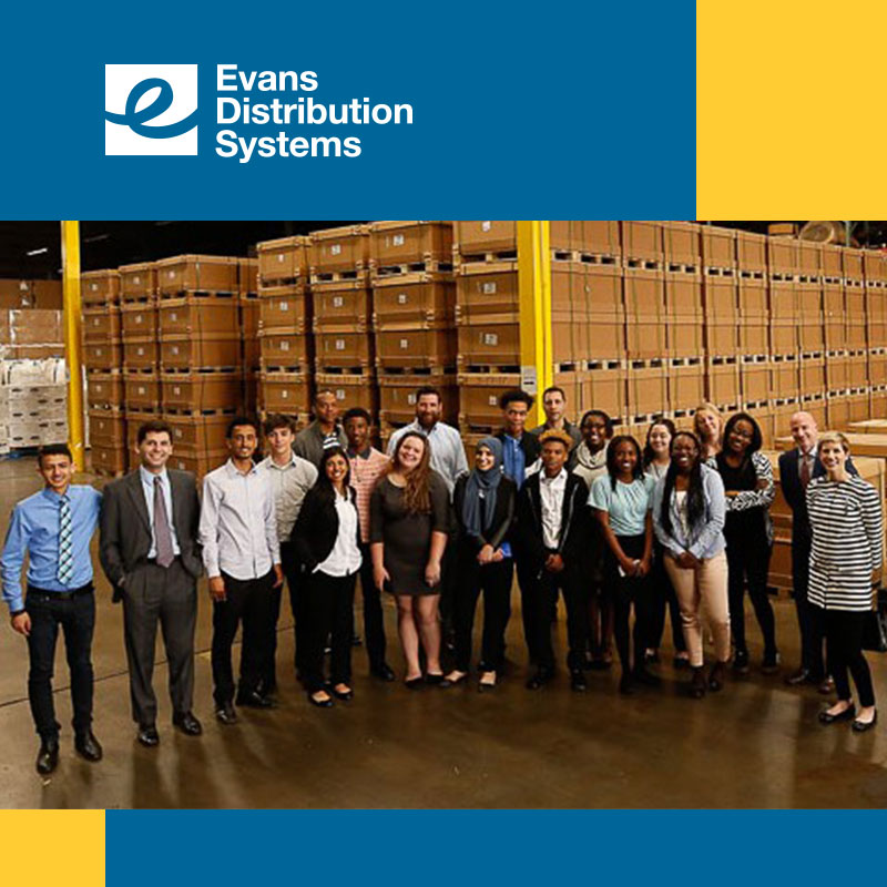 Melvindale High School Students Visit Evans Distribution Systems