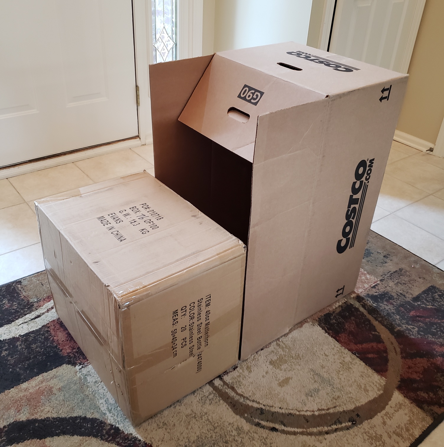 DIY Cardboard Box Evans Truck Evans Distribution Systems