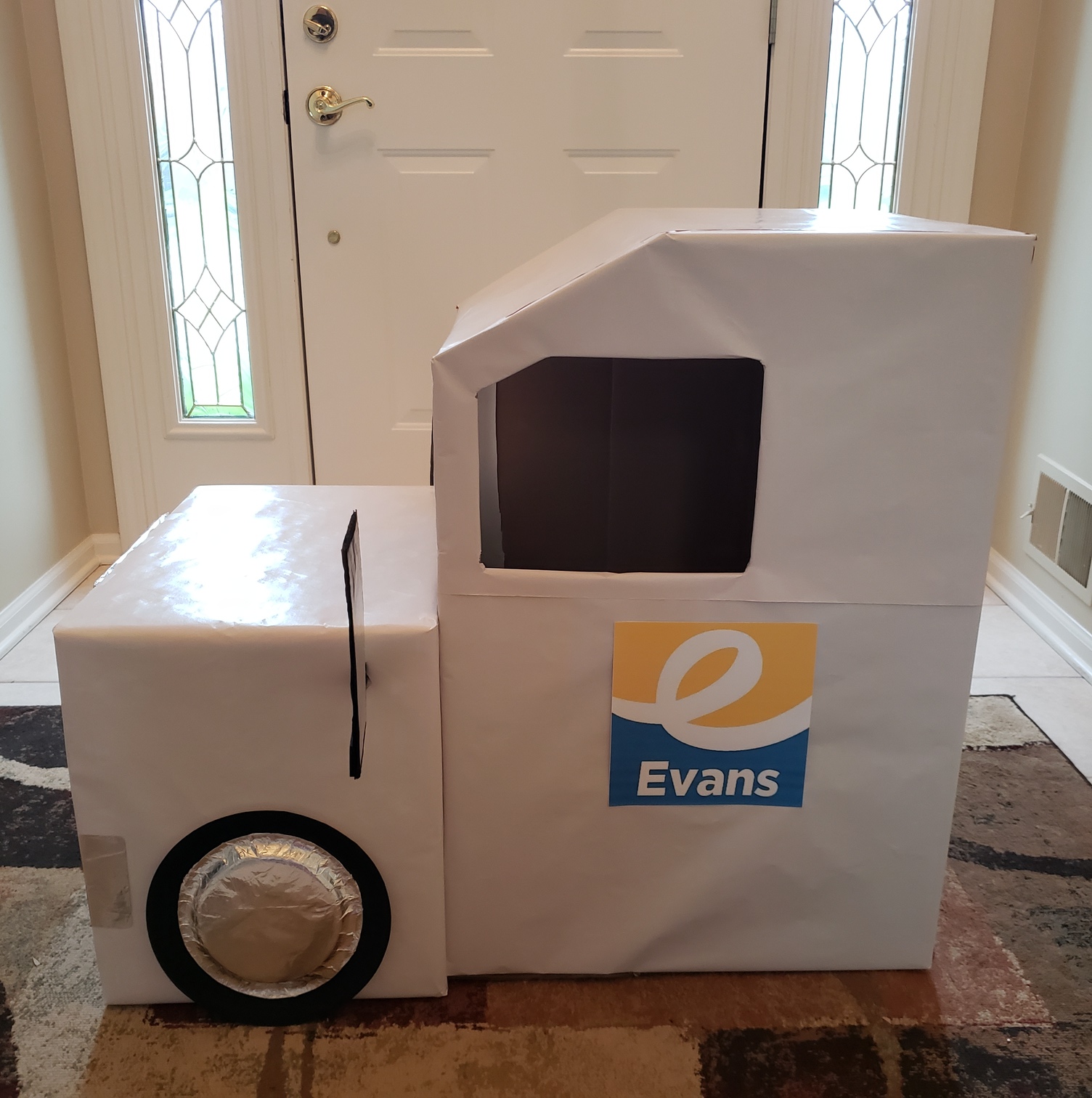 DIY Cardboard Box Evans Truck