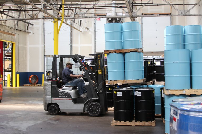 Hazmat Warehousing Evans Distribution Systems
