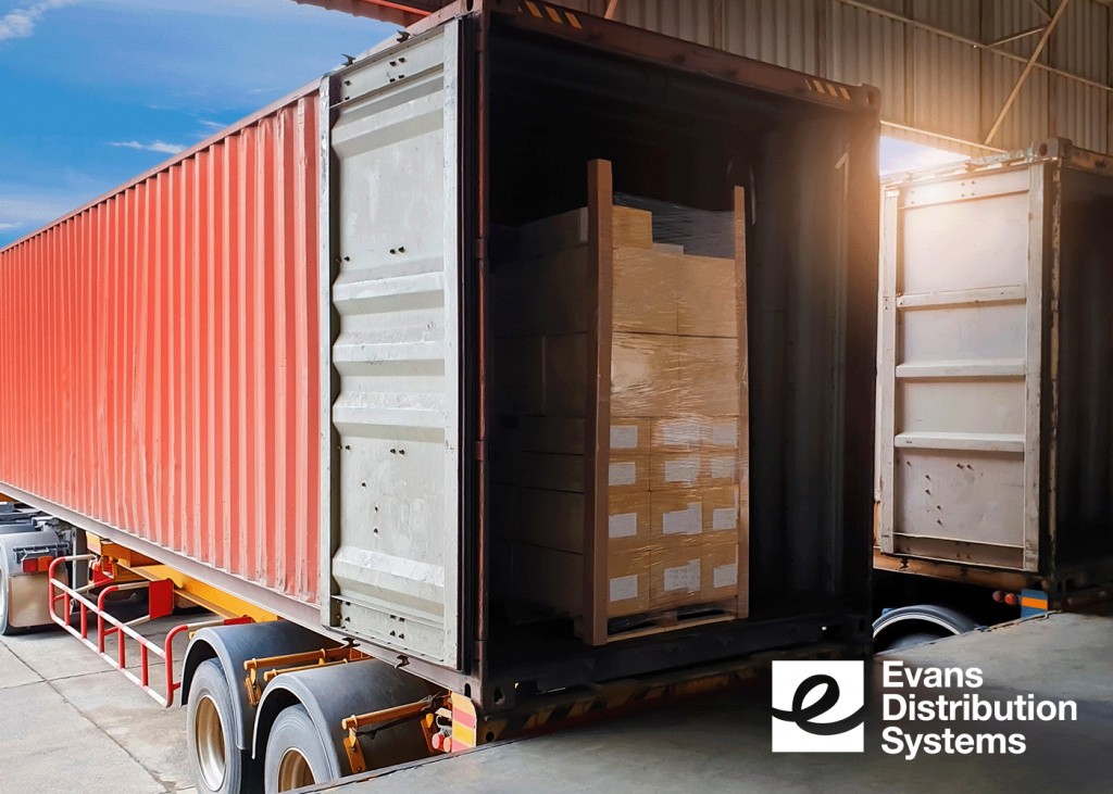 Drayage vs Cartage graphic (container)