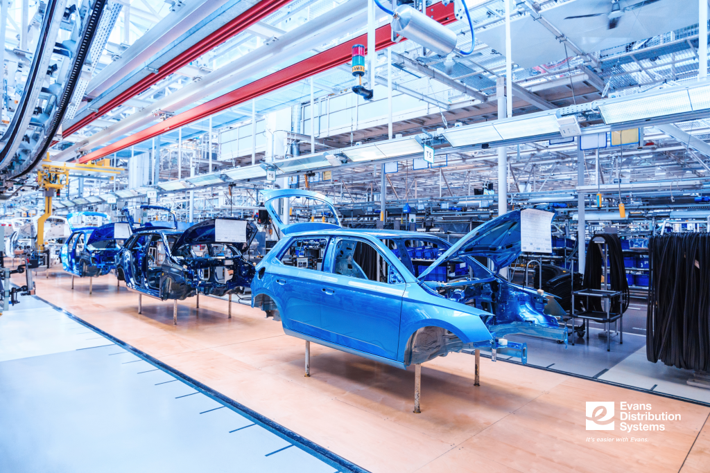 car factories during global disruption