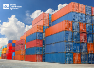 Container stacked on one another
